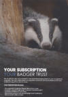 Brochure van de Badger Trust, mede-organisator van de jaarlijkse conferentie.
